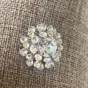 Silver and Gold Brooch Pin